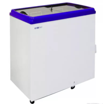 Морозильный ларь с прямым стеклом Italfrost ЛВН 200 П С (СF 200 F) синий в ШефСтор (chefstore.ru)